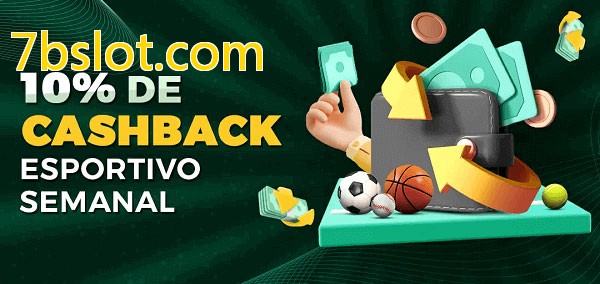 10% de bônus de cashback na 7bslot.com